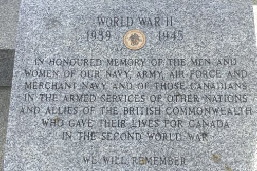 War Memorial Brockville #3