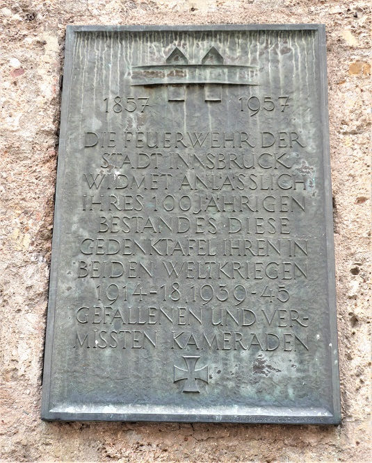 Memorial Fire Brigade Innsbruck #3