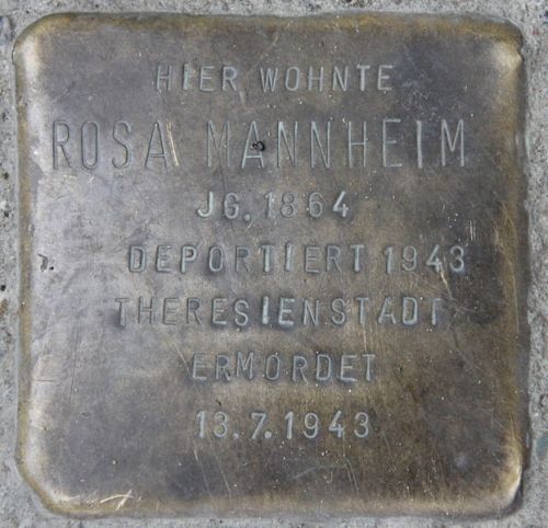 Stolpersteine Livlndische Strae 28 #3