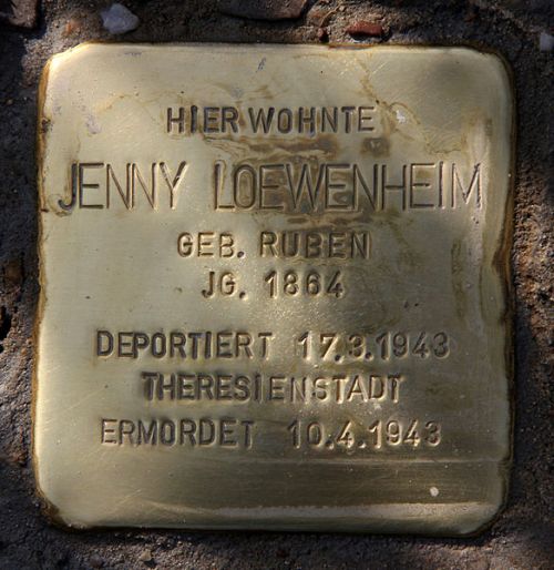 Stolpersteine Westfälische Straße 85 #2