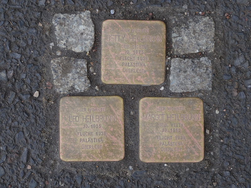 Stumbling Stones Gartenstraße 32b