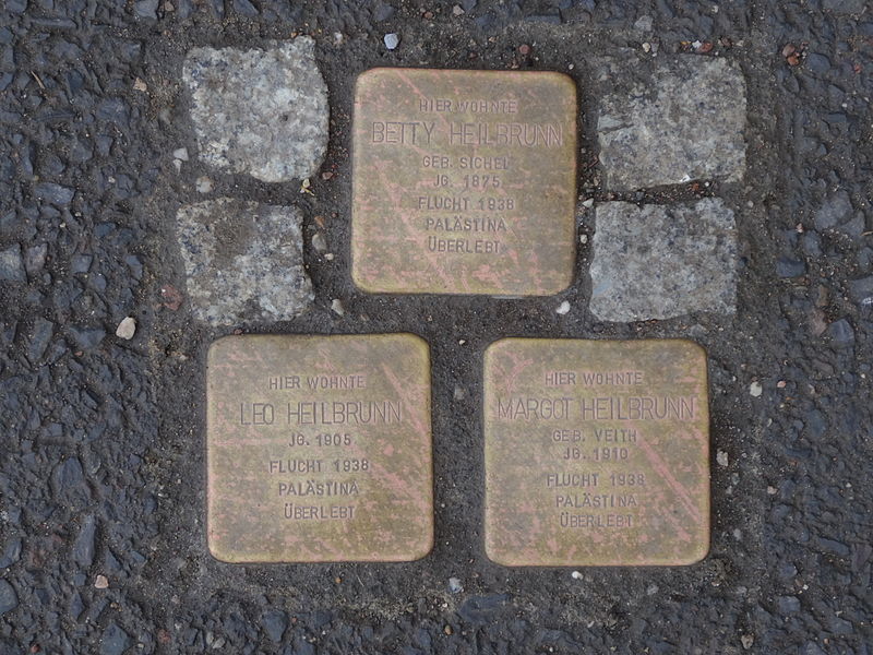 Stolpersteine Gartenstrae 32b #1