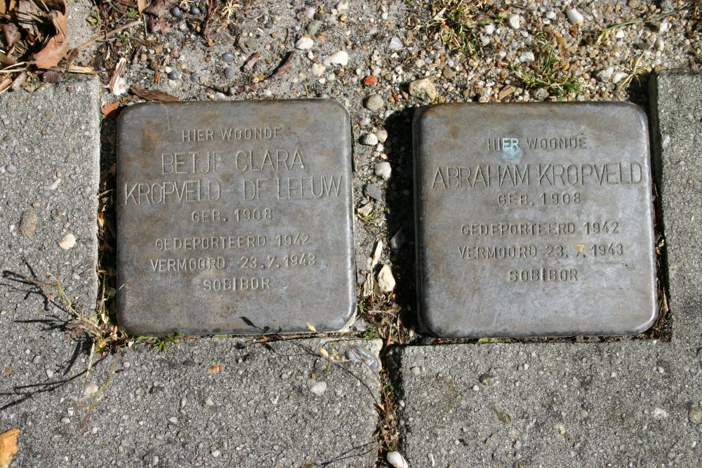 Stolpersteine Sluisstraat 102 #2