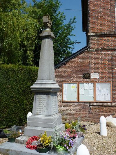 Oorlogsmonument Saint-Aubin-de-Scellon #1