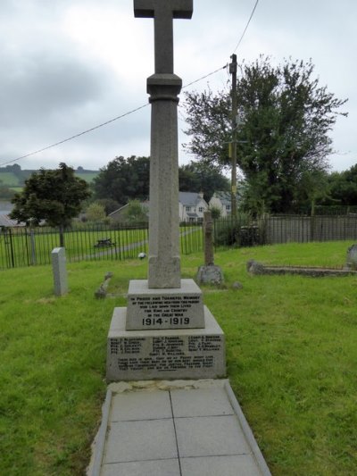 War Memorial Brompton Regis