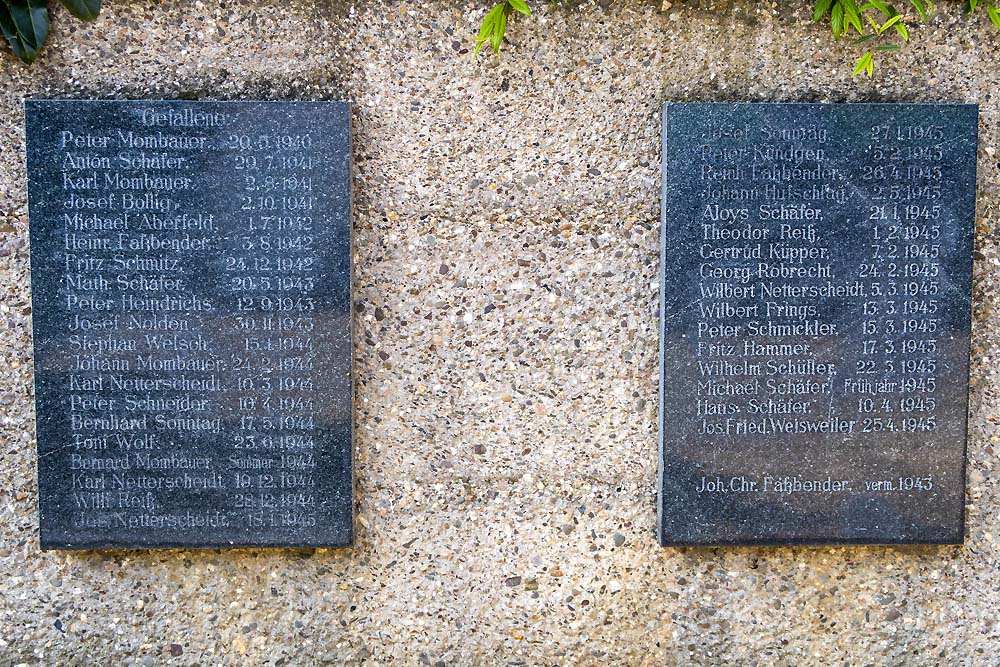 Oorlogsmonument Fritzdorf #2