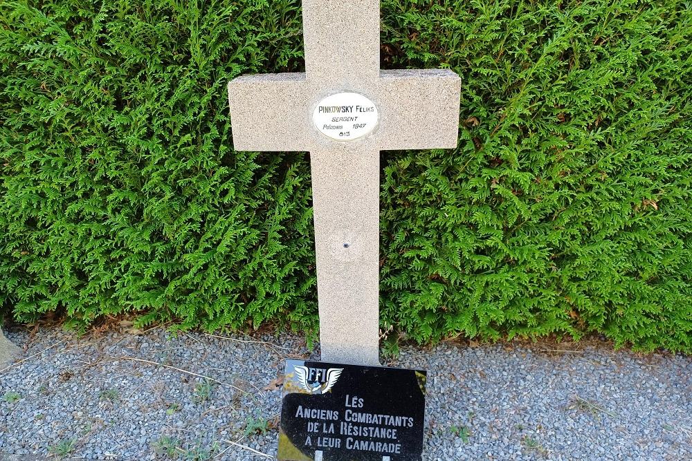 Grave Polish War Veteran Limoges #2