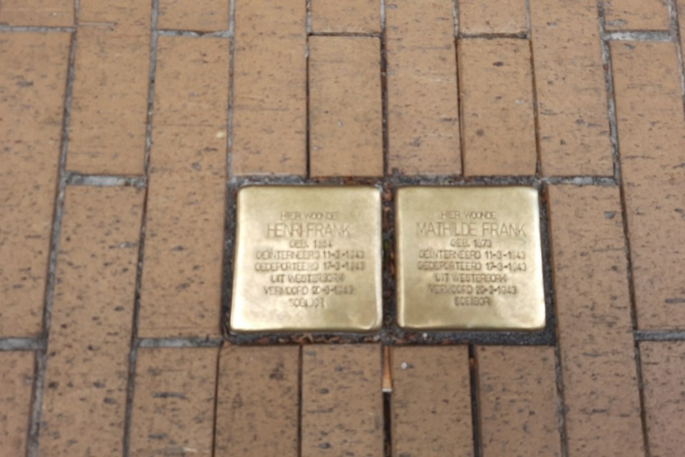 Stolpersteine Oude Kijk In Het Jatstraat 8 #2