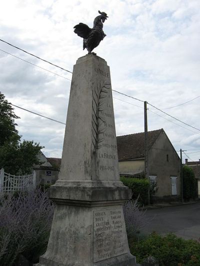 Oorlogsmonument Arville