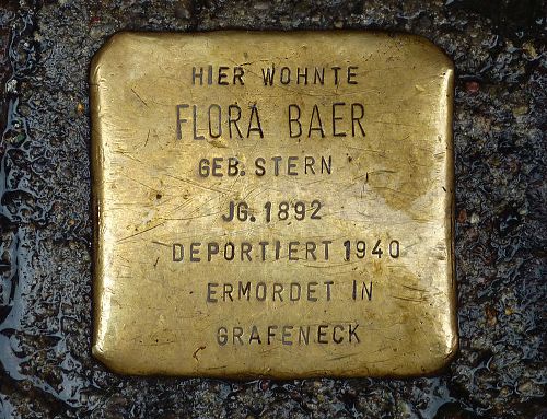 Stolperstein Lwenstrae 1