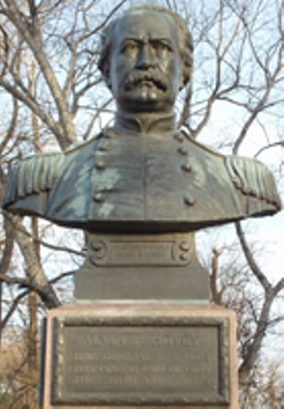 Buste van General Alvin P. Hovey (Union)