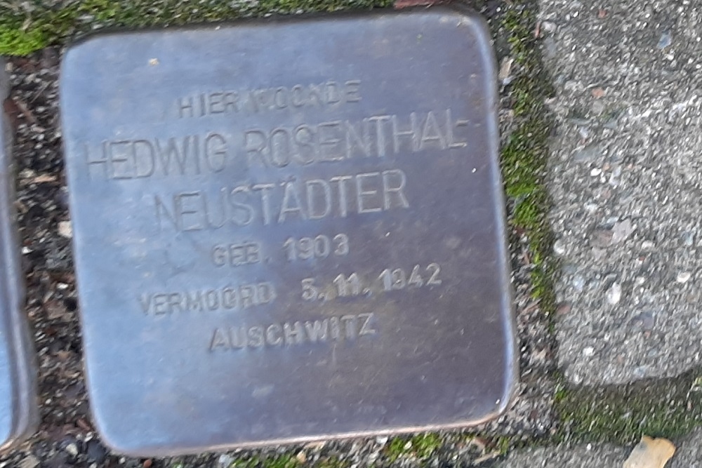 Stolpersteine Begoniastraat 2 #3