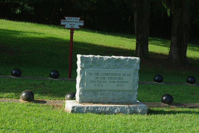 Confederate Burial Trench Peabody Road