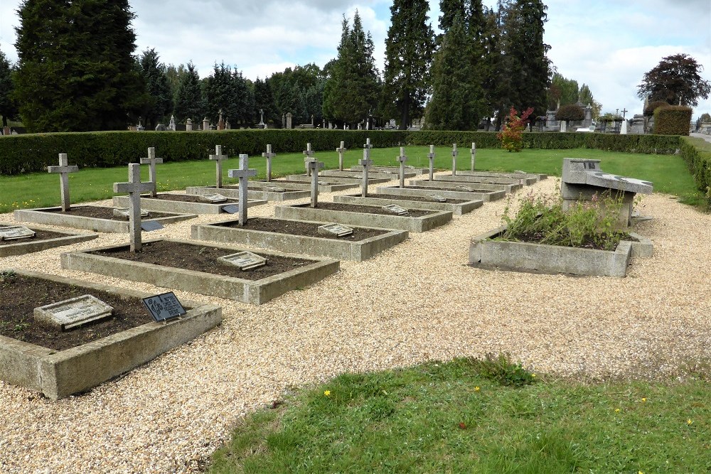 Belgian War Graves Municipal Cemetery Arlon #1