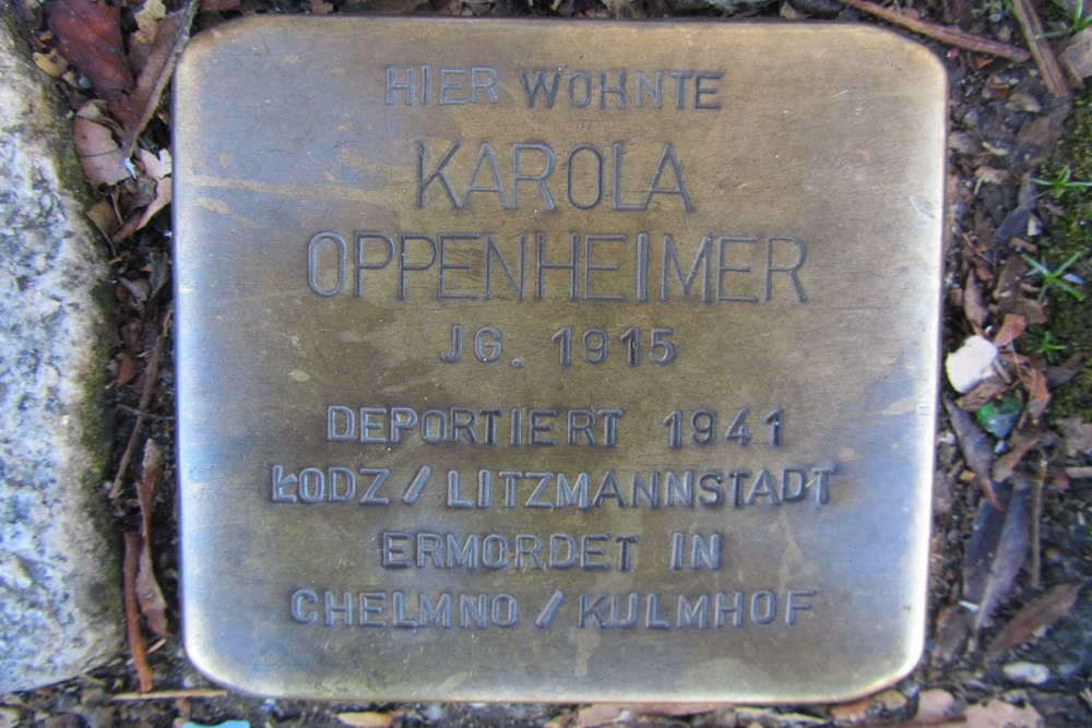 Stolpersteine Severinstrae 199 #2