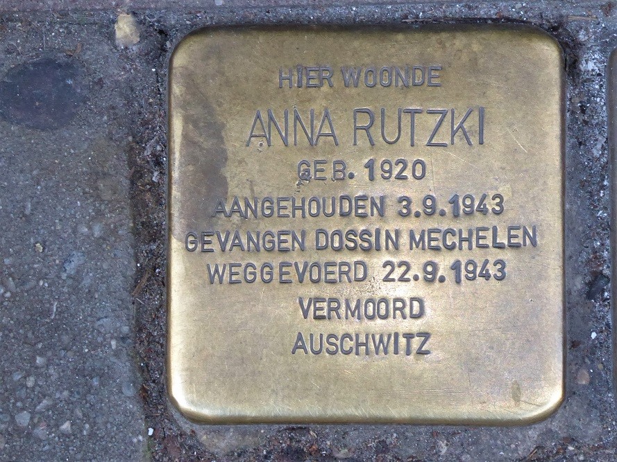 Stolpersteine Lange Leemstraat 144 #2