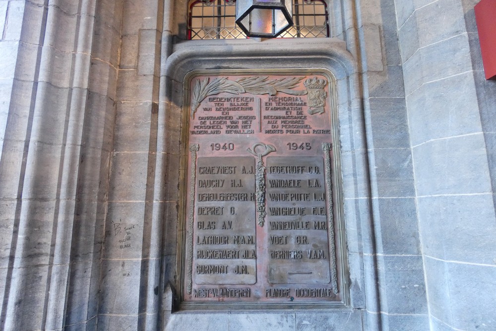 Oorlogsmonument De Post Brugge