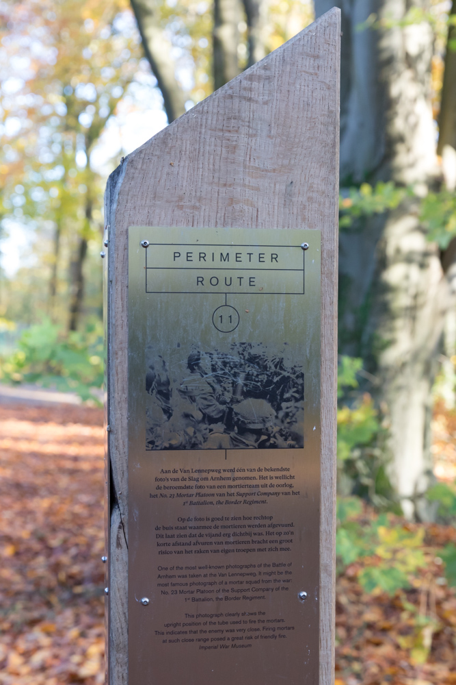 Perimeter Route Marker 11: The Mortar pit #3