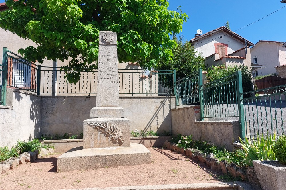 Oorlogsmonument Valeille #2