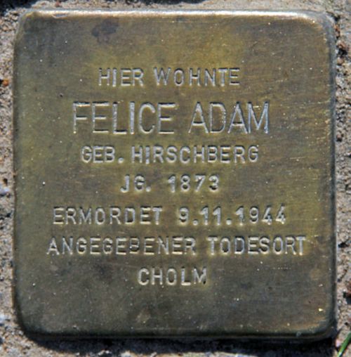 Stolpersteine Potsdamer Chaussee 69 #2