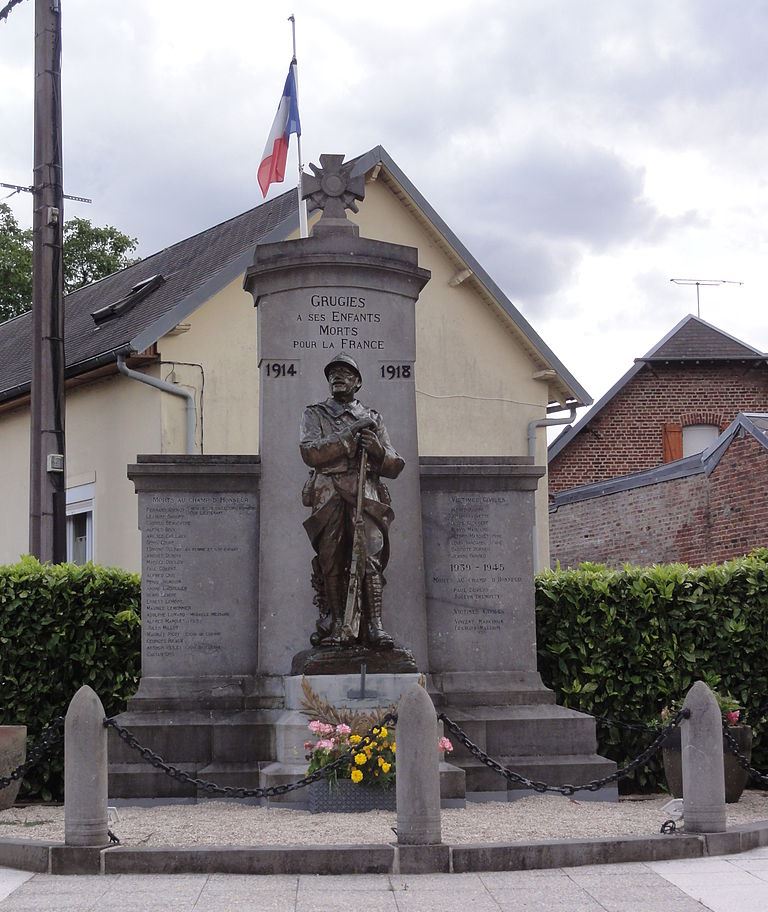 Oorlogsmonument Grugies