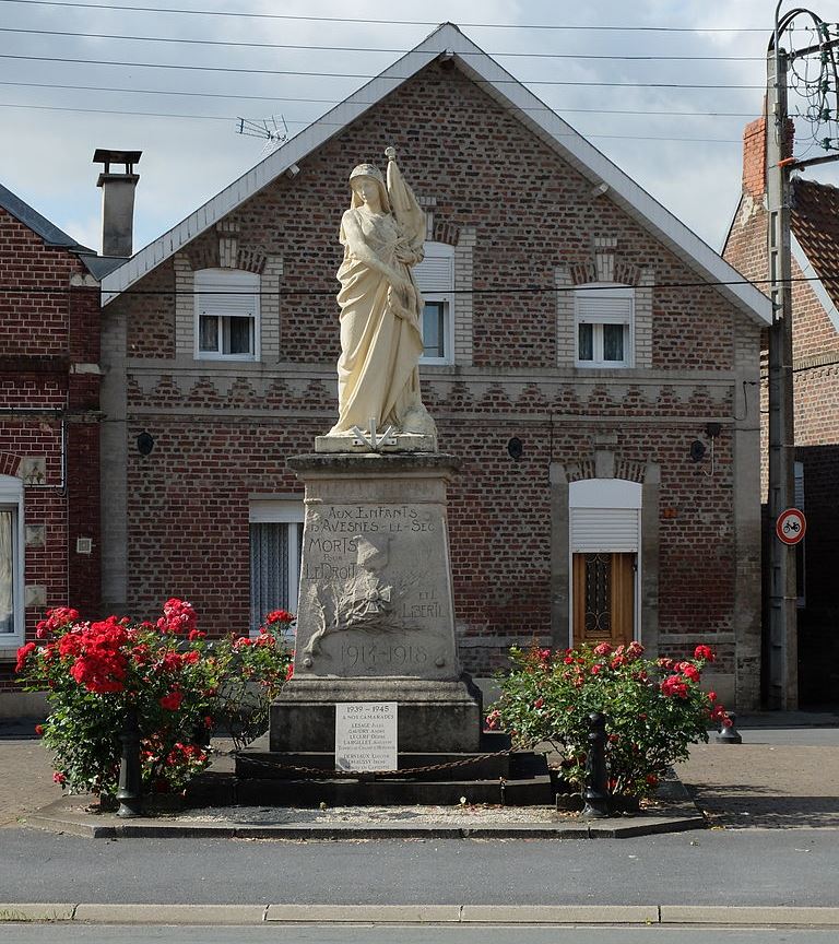 War Memorial Avesnes-le-Sec