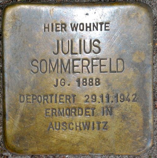 Stolpersteine Winsstraße 58 #3