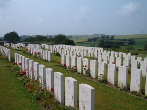 Commonwealth War Cemetery Montay-Neuville Road