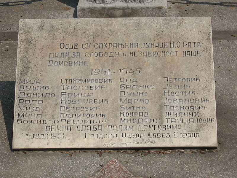 Graf Nationale Helden Niš #3