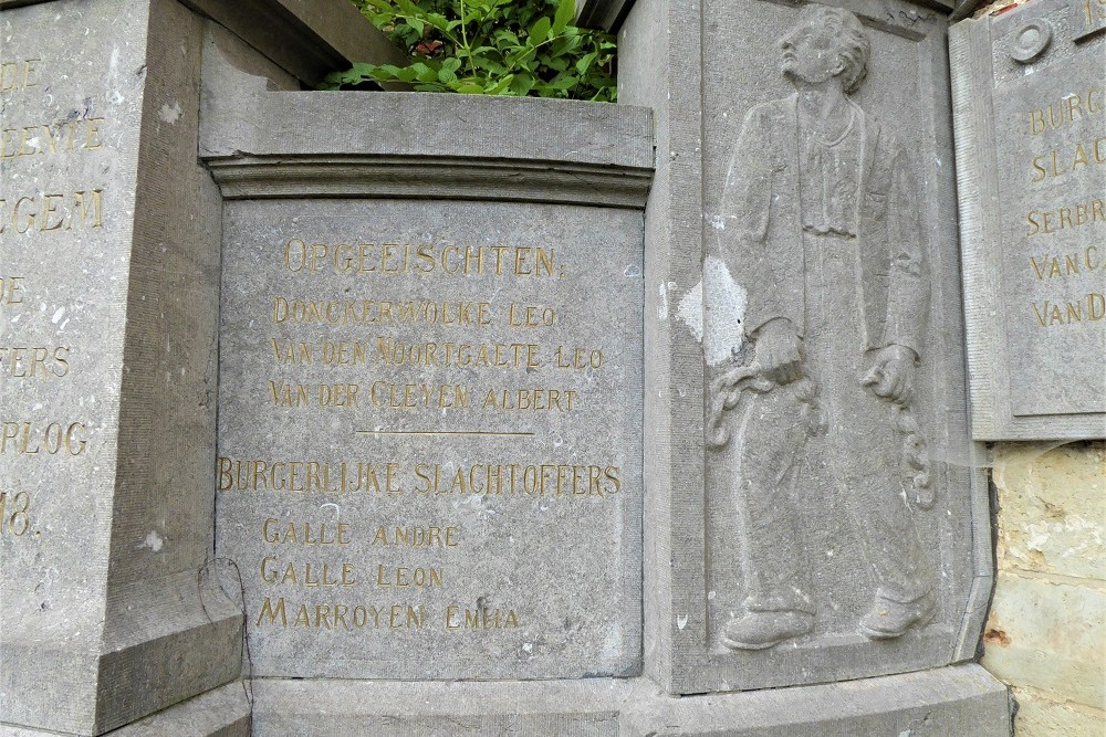 Oorlogsmonument Erwetegem #4