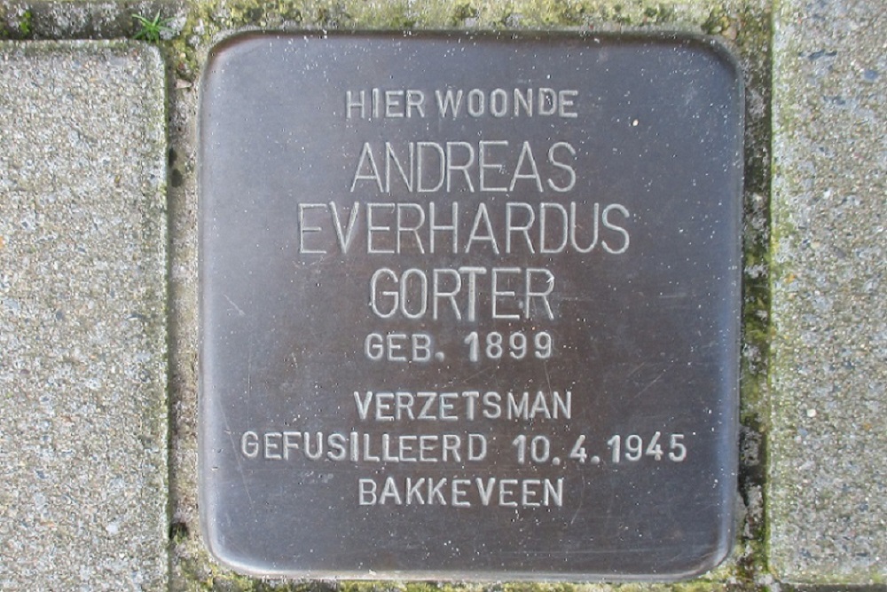 Stolperstein Burgemeester Garreltsweg 21