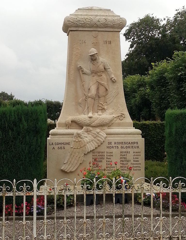 World War I Memorial Romescamps #1