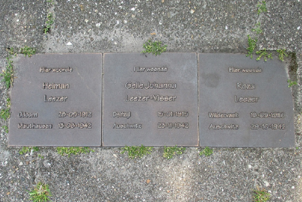 Memorial Stones Boermastraat 10 #1