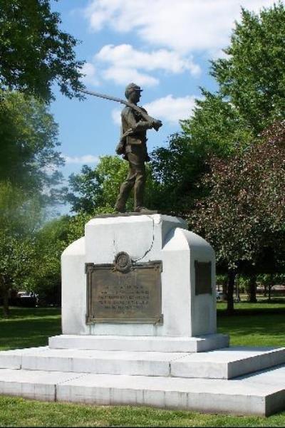 Monument Veteranen Amerikaanse Burgeroorlog West Virginia