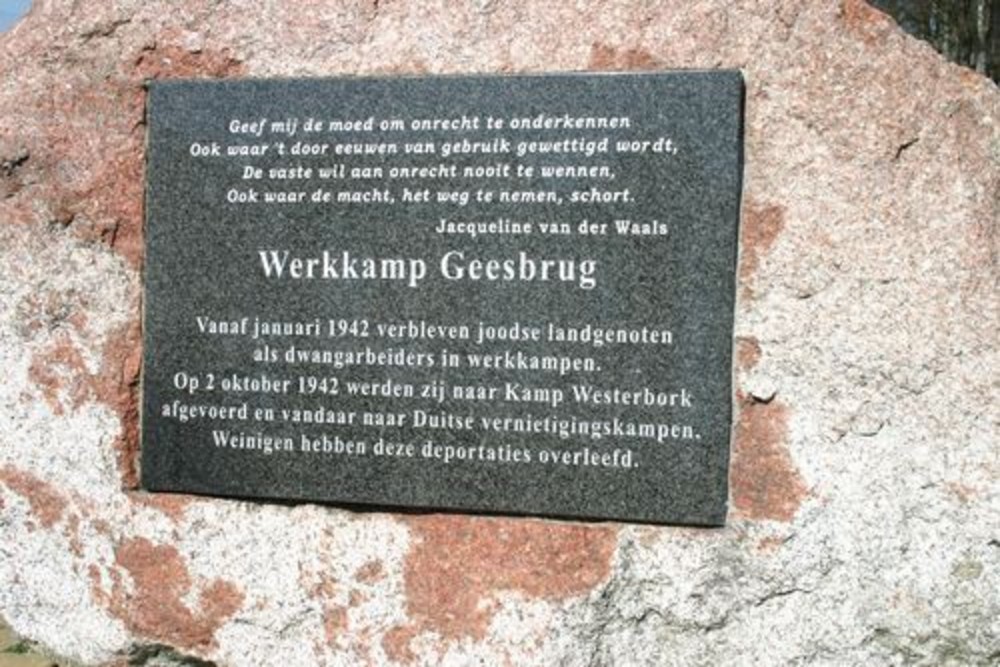 Jewish Monument Geesbrug #2