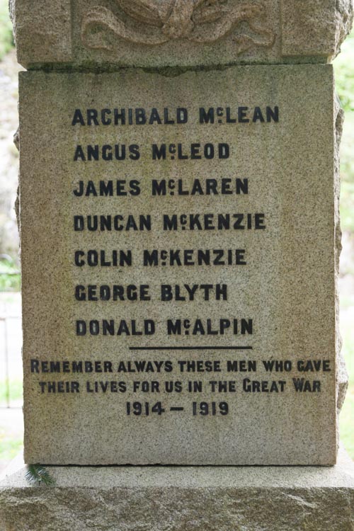 War Memorial Glenfinnan #3