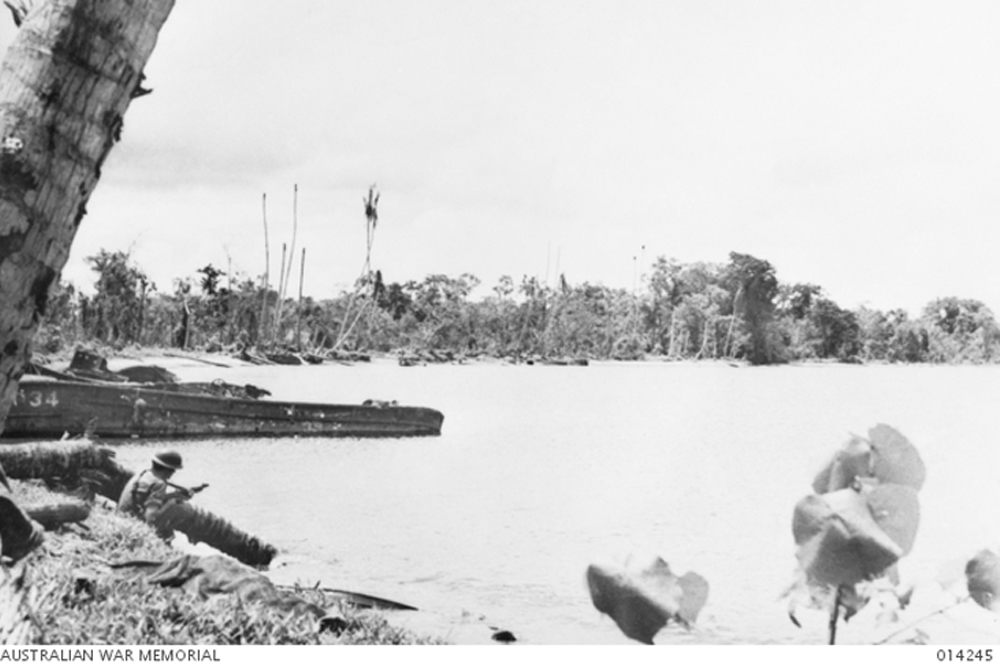 Remains Daihatsu Landing Craft Sanananda #1