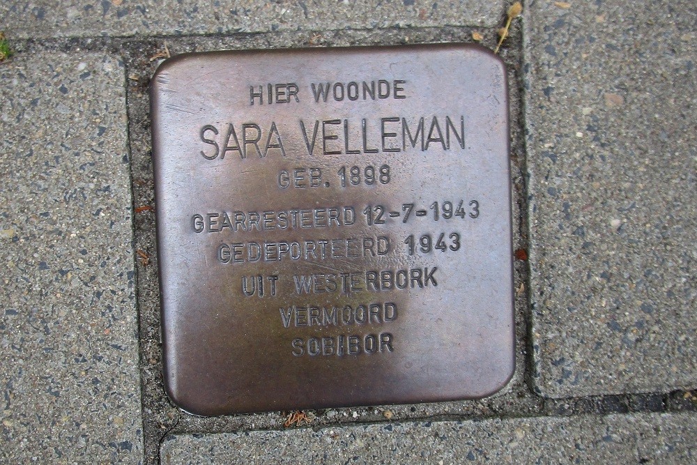 Stolperstein Rooseveltlaan 4 #1