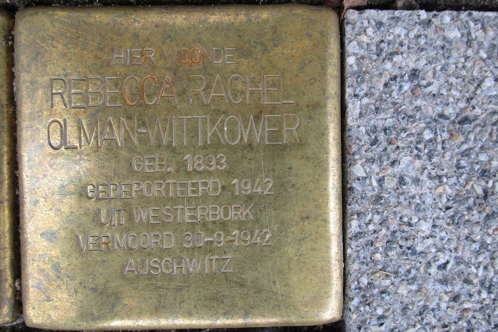 Stolpersteine Rochussenstraat 177b #3