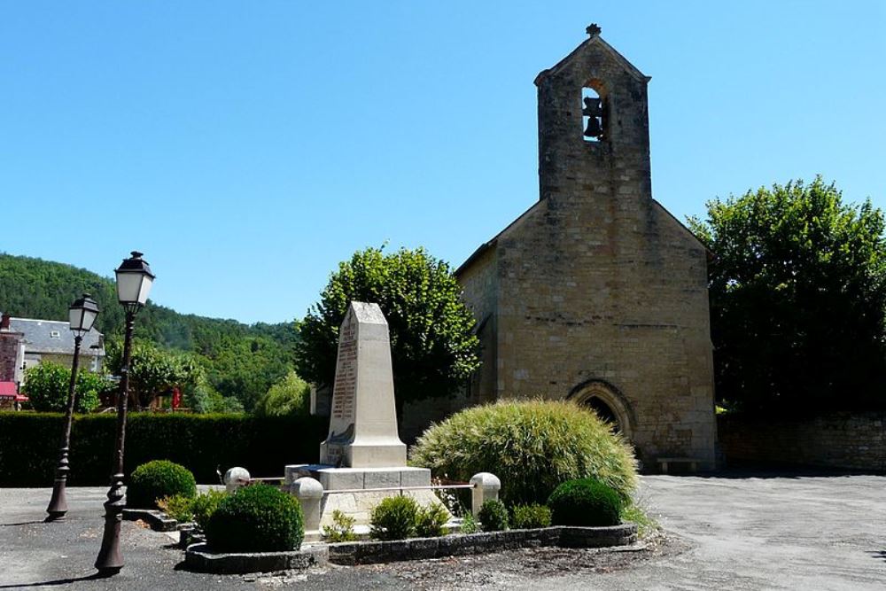 Oorlogsmonument Saint-Cybranet #1