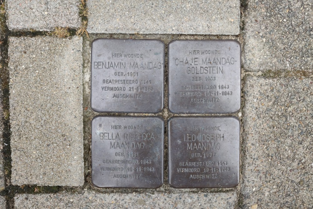 Stolpersteine Borssenburgstraat 10/ll #1