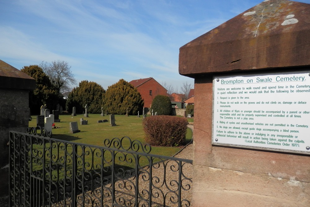 Oorlogsgraven van het Gemenebest Brompton-on-Swale Cemetery #1