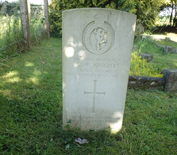 Commonwealth War Grave All Saints Church Cemetery