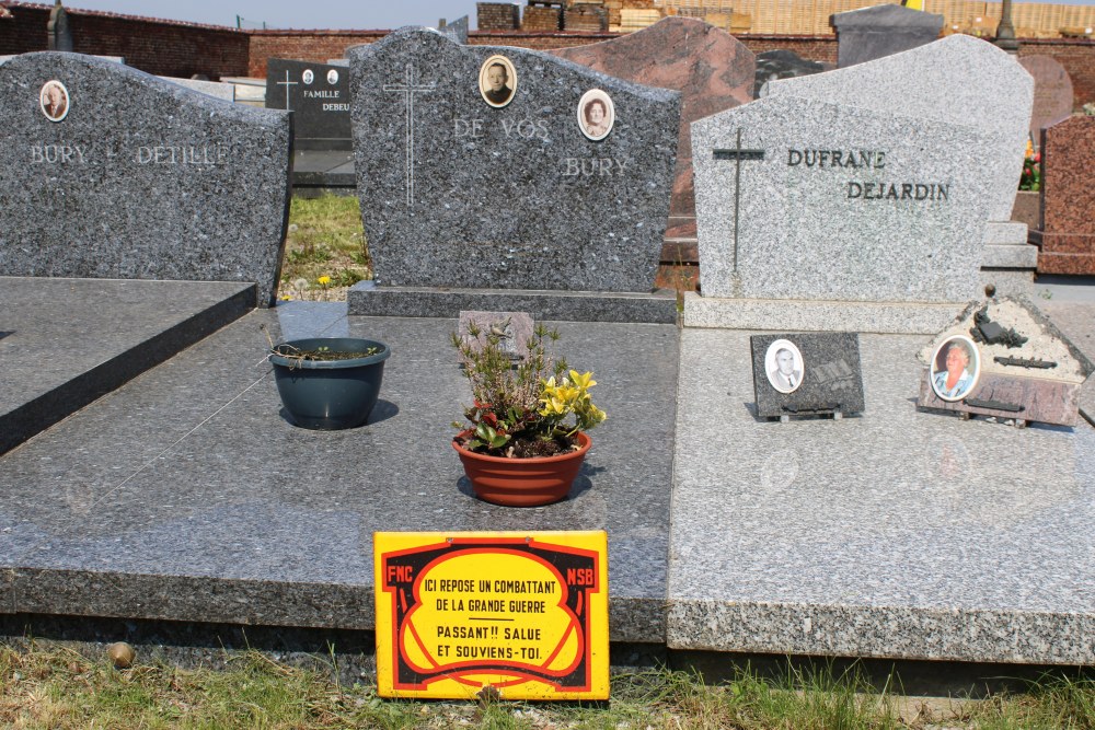 Belgian Graves Veterans Bienne-lez-Happart