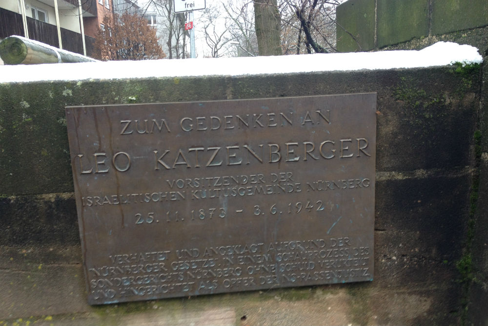 Gedenkteken Leo Katzenberger #1