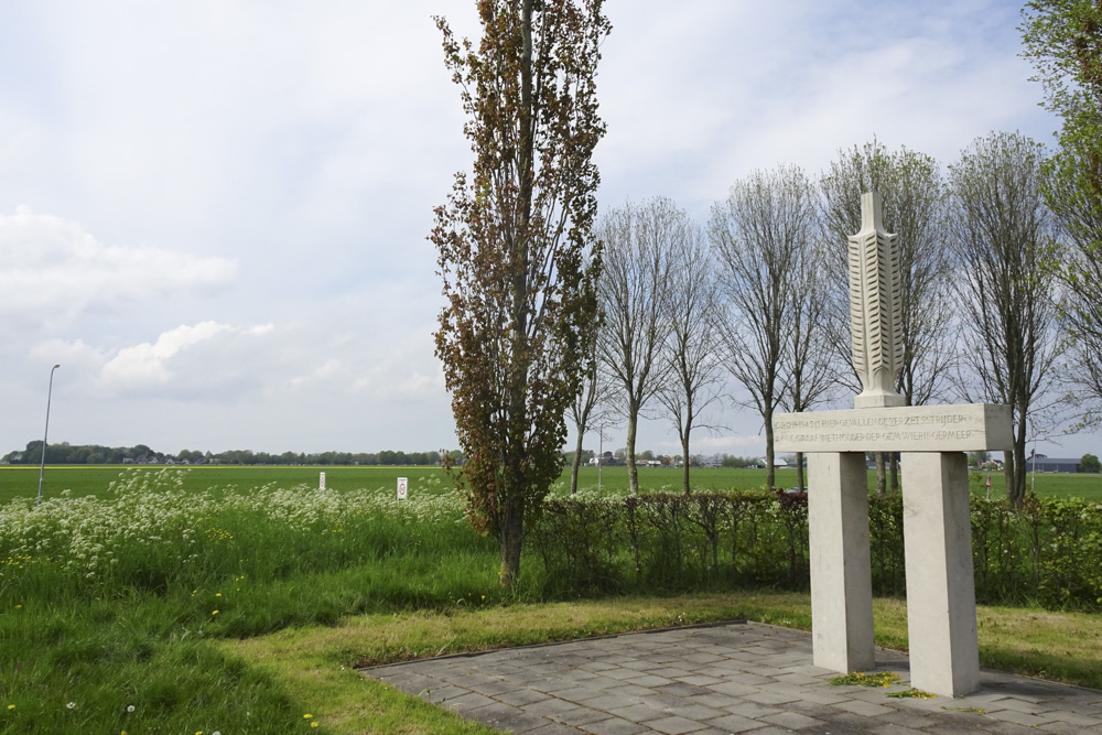 Memorial Member of the Resistance A.C. de Graaf #2