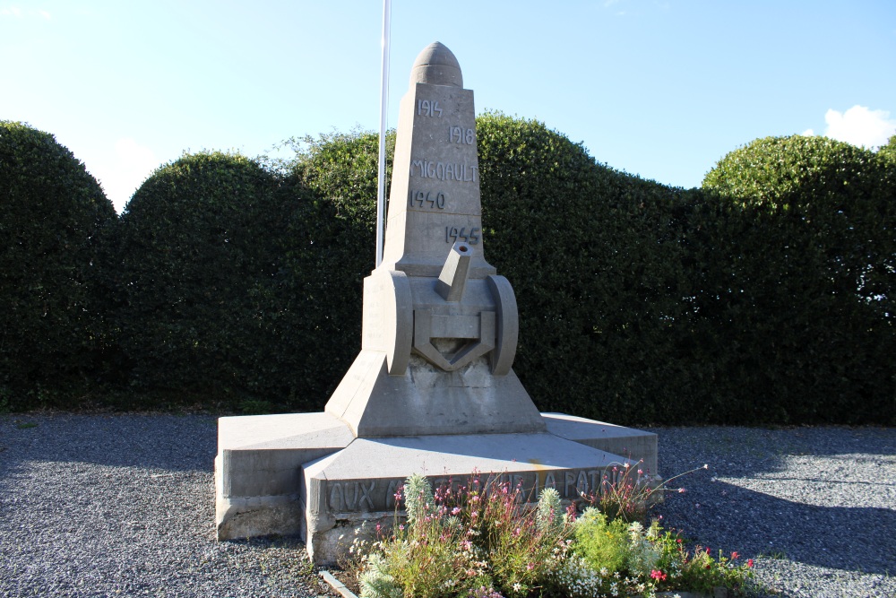 Oorlogsmonument Mignault	 #2