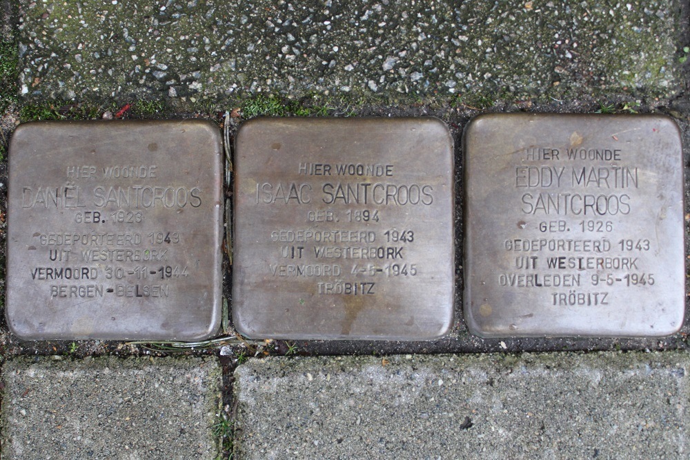 Stolpersteine Olympiaplein 50A