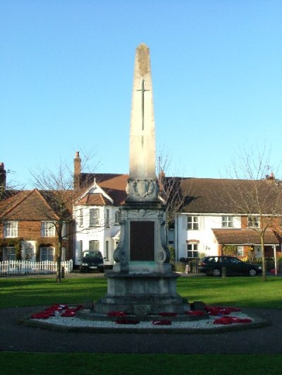 Oorlogsmonument Stevenage #1