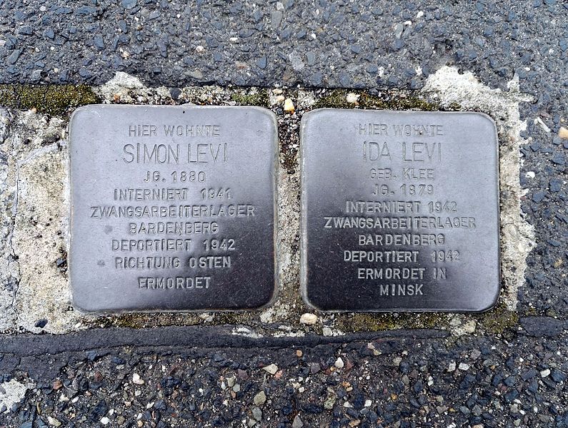 Stumbling Stones Büttgasse 14 #3